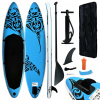 vidaXL Nafukovací Stand Up Paddleboard 305x76x15 cm modrý 92737