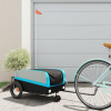 Vozík za bicykel, čierno modrý 30 kg, železo-ForU-94058