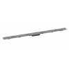 Hansgrohe RainDrain Rock Lineárny sprchový žľab 1200, s roštom na vloženie dlažby, nerezová 56034000-HG