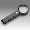 Lupa s čitateľská s osvetlením 90mm 2,0x, 22mm 4,0x plastová šošovka