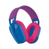 Logitech G435 LIGHTSPEED - bezdrôtové herné slúchadlá - modrá/malinová (981-001062)