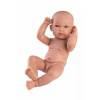 Llorens 63501 NEW BORN CHLAPEČEK - realistická panenka miminko s celovinylovým tělem - 35 cm