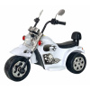 mamido Detská elektrická motorka Hot Chopper biela