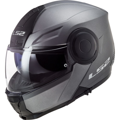 LS2 Helmets LS2 FF902 SCOPE SOLID MATT TITANIUM - XL