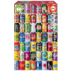 Puzzle Miniature series Soft Cans Educa 1000 dielov a Fix lepidlo od 12 rokov