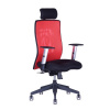 OFFICE PRO s.r.o. Kancelárska stolička CALYPSO XL, nastaviteľný podhlavník, červená
