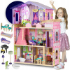 Dollhouse veľký krásny nábytok + výťah + LED (Dollhouse veľký krásny nábytok + výťah + LED)