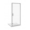 Jika Nion Sprchové dvere pivotové jednokrídlové Ľ/P, 100 cm, Jika perla Glass, strieborná/transparentné sklo H2542N30026681