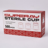 SUPERAY – STERILNÉ KALÍŠKY NA FARBU - Medium – 11 mm (500ks)