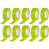 Páska Strend Pro, 19 mm, L-10 m, max. 80°C, 600V, zelenožltá, izolačná, lepiaca, PVC, bal. 10 ks
