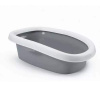 STEFANPLAST Sprint 10 toaleta pre mačky s okrajom sivá/biela 31x43x14cm (STEFANPLAST Sprint 10 Toaleta pre mačky s okrajom sivá/biela 31x43x14cm)