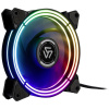 Inter-Tech ALSEYE Halo 3.0 PC vetrák s krytom čierna (š x v x h) 120 x 120 x 25 mm vrátane LED osvetlenia; 88885485