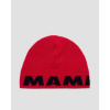Obojstranná čiapka Mammut Logo Beanie červená