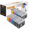 20x Atrament pre Brother LC970 XL DCP-135C DCP-150C DCP-330C DCP-350C MFC-260C
