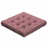 Dekoria Kamil s úchytom, matná ružová, 50 x 50 x 10 cm, Cotton Panama, 702-43