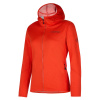 Mikina La Sportiva Cosmic Hoody W Carbon/Cherry Tomato
