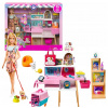 Mattel Barbie Obchod a SPA pre zvieratká s bábikou GRG90