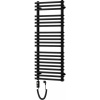 Mexen Akan, elektrické vykurovacie teleso 1080x500 mm + vykurovacia tyč 900 W, čierna, W121-1080-500-2900-70