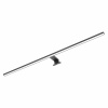 LED zrkadlová lampa 18W 1600lm 4000K 100cm čierna