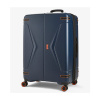 Cestovný kufor ROCK TR-0251/3-L ABS - tmavomodrý - 107 L + 20% EXPANDER
