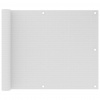 vidaXL Balkónová markíza biela 75x300 cm HDPE
