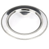 Excellent Houseware Dekoračný kovový podnos Chrome (fi) 33 cm