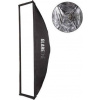 GlareOne Softbox obdélníkový GlareOne rychlá montáž Easy Fold 30x120 cm
