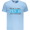 My pen is Pánske XL Sky blue