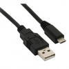 Solight SSC1301E USB 2.0 A konektor - USB B micro konektor, sáček, 1m