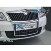 Rámček registračnej značky chróm PREDNÁ Škoda Octavia II facelift -- od roku výroby 2008-