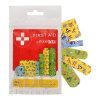 FIXAplast FIRST AID KIDS náplasť MIX stripy, rôzne veľkosti, tvary a motívy 1x24 ks