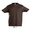 SOL's Collection Tričko Imperial Kids, těžká bavlna, dětské COT25177014086-chocolate 8 roků Čokoládová