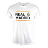 Fan-shop Dětské tričko REAL MADRID No115 Text bílé velikost: 10 let