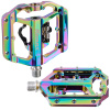 Katana X-Blade Twin Combo Pedále, oilsick (dúhová farba)