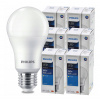 SADA 6 LED žiaroviek E27 8W 806lm PHILIPS Teplá biela 2700K A60