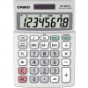Casio MS-88ECO stolní kalkulačka, displej (počet míst) 8, solární napájení, na baterii, stříbrná