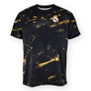 Real Madrid detský futbalový dres black gold - Novinka