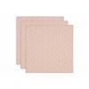 Jollein Plienky 3 ks 70x70 cm Miffy Silhouettes Wild Rose