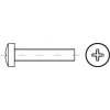TOOLCRAFT TO-5430903 válcové šrouby s čočkovou hlavou M3 10 mm křížová drážka Philips ocel galvanizováno zinkem 200 ks