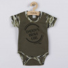 NEW BABY Dojčenské body s krátkym rukávom New Baby Army girl - 62