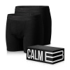 Calm B Boxerky čierne 2-pack Velikost: S
