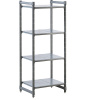 Systém zásuvných plastových regálov ,š x h police 680 x 540 mm