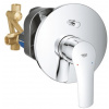 Grohe EUROSMART vanová podomítková baterie, s přepínačem, s tělesem, chrom