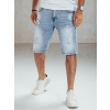 Pánske modré rifľové kraťasy Dstreet SX2554