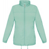 B&C | Sirocco /women, Dámska vetrovka bez podšívky, modrá pixel turquoise, XL