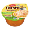 Inaba Dashi Delights vanička kura s tuniakom a hrebenatkou 70 g