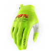 rukavice iTRACK, 100% - USA (fluo zelená, vel. L)