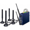Planét dual 5G/LTE bezpečnostná brána, 2x WAN + 3x LAN, DI/DO, GPS, WiFi, DIN, IP30, -45/+75 ° C, dual 9-54VDC