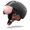 Julbo SPHERE black/red 60/62 zebra prilba s okuliarmi