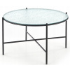 Round lavice 70 cm sklenený stôl ROSALIA Retro (Round lavice 70 cm sklenený stôl ROSALIA Retro)